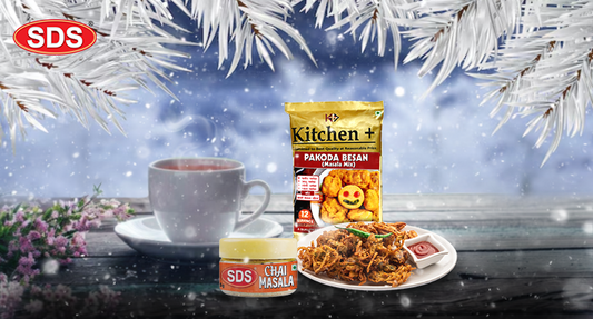 sds chai masala and besan powder is the perfect balancing spics in winter