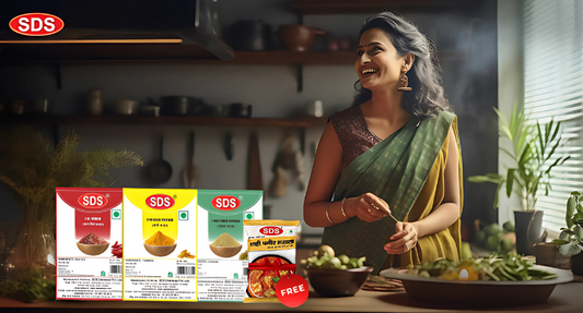 Discover the sds basic masala combo and make your every meals tasty and healthy