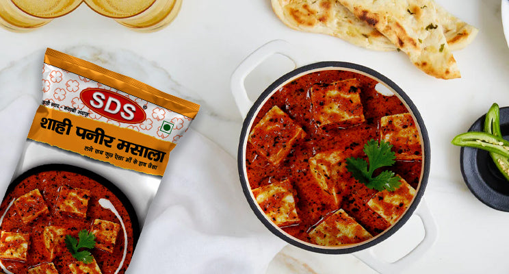 Shahi paneer Recipe with Ingredients