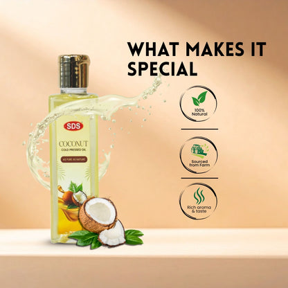 Cold Pressed Coconut Oil (100ml)
