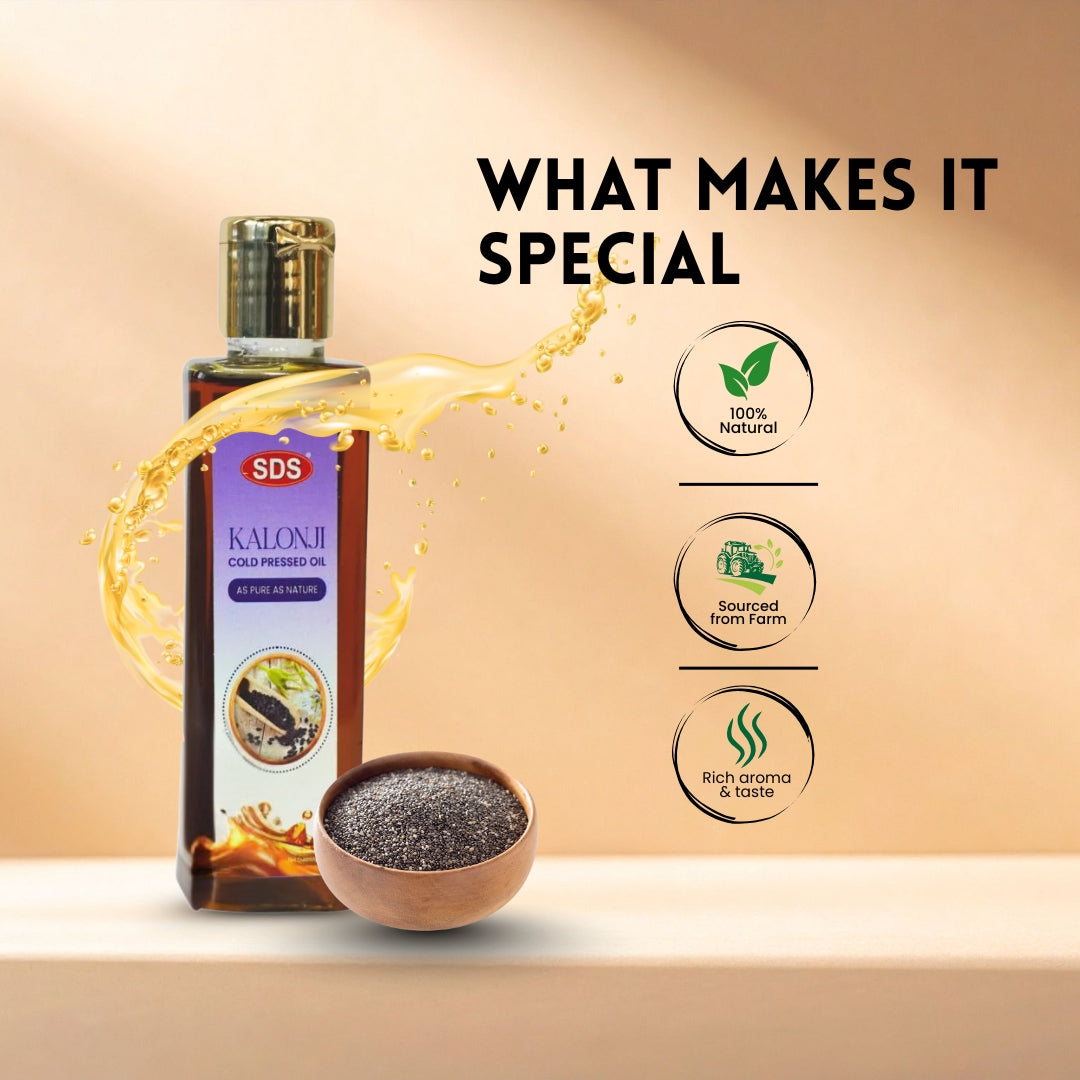 Cold Pressed Kalonji/Black Seed Oil (100ml)