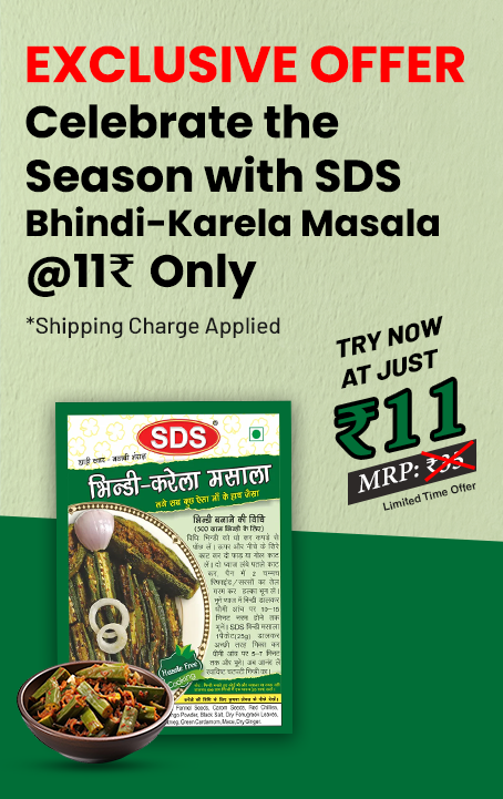 Exclusive offer on bhindi karela masala only just rs 11